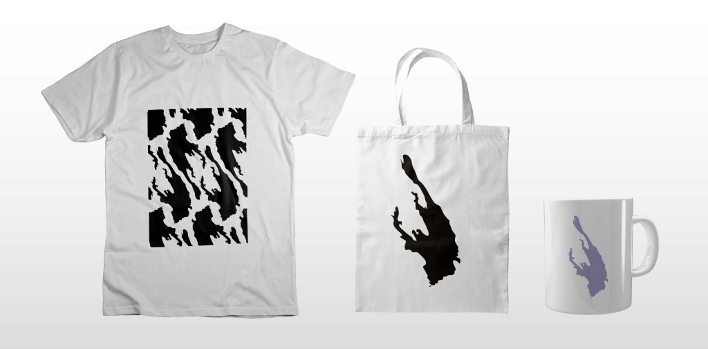 set_of_white_t_shirt_tote_bag_and_mug_mockup_kartta_ilman_taustaa