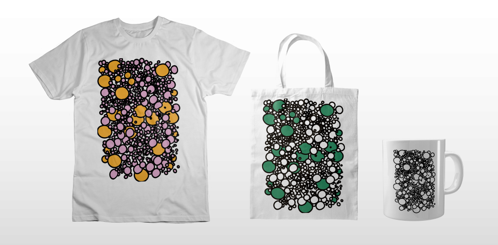 set_of_white_t_shirt_tote_bag_and_mug_mockup_kuplat_ilman_taustaa